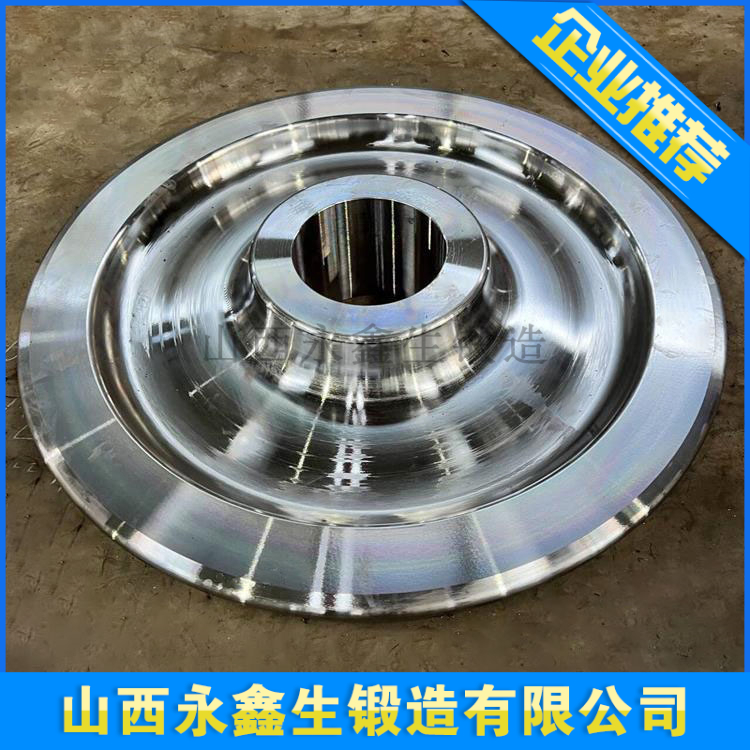 岸边抓斗起重机车轮锻件